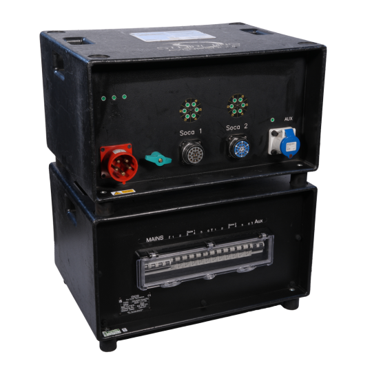 32A 3-Phase 12 Way Socapex Distro