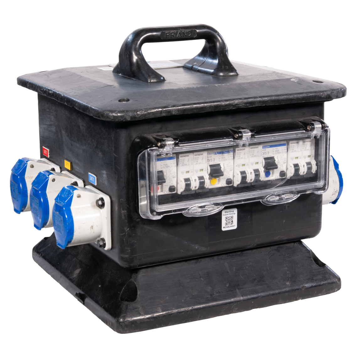 32A 3-Phase TYPE 3 Distro