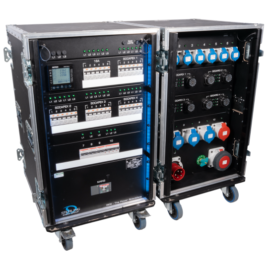 63A 3-Phase 24 Way 48 Out Socapex Event Distro