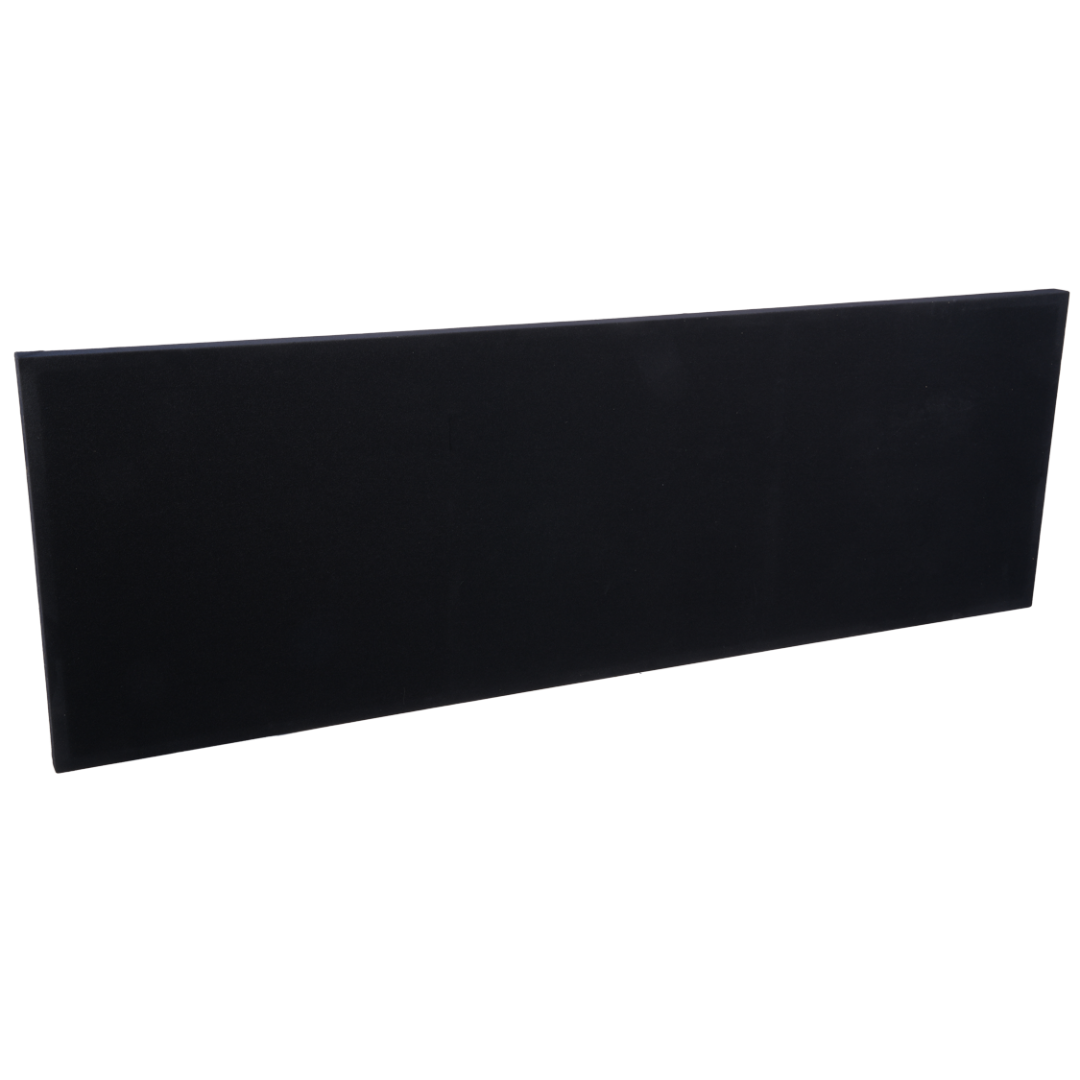 Crew Flat Backed 6' x 2' (Black)