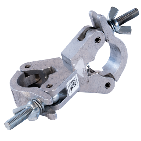 Doughty Slimline Swivel Coupler 750KG SWL (Silver)