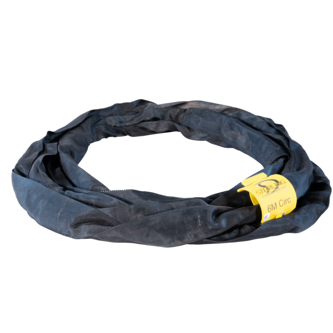 Soft Steel Round Sling 6m (Circular)-3m EWL
