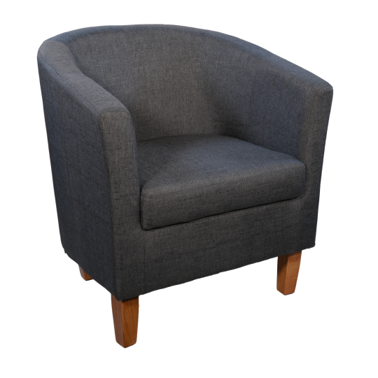Tub Chair - Dark Grey