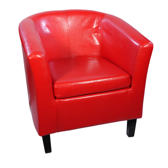 Tub Chair - Red