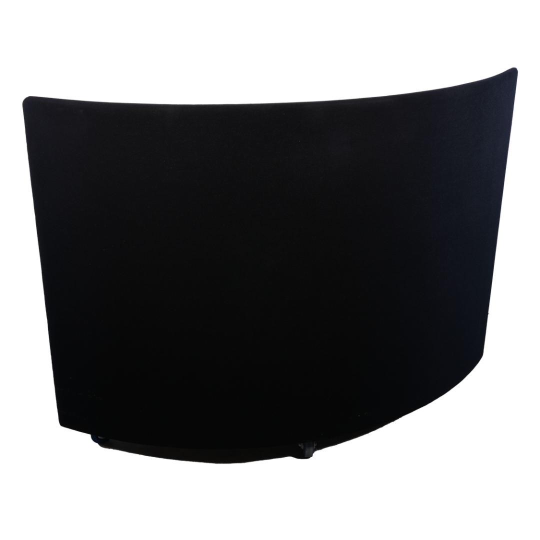 Wheeled Curved DJ Booth (7' Diameter)
