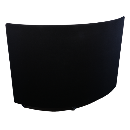 Wheeled Curved DJ Booth (7' Diameter)