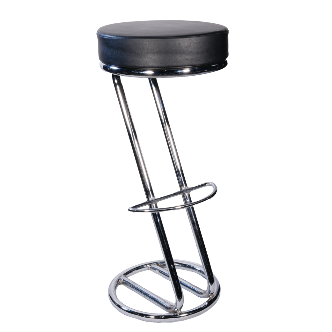 Z Frame Bar Stool (Chrome)