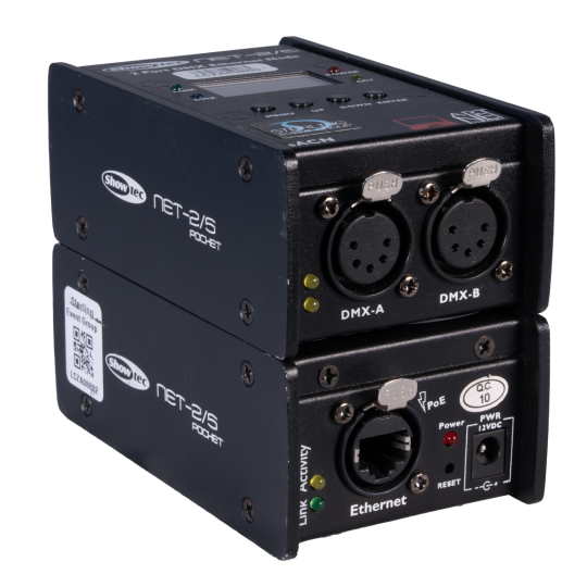 Showtec 2 Universe sACN/Artnet Node