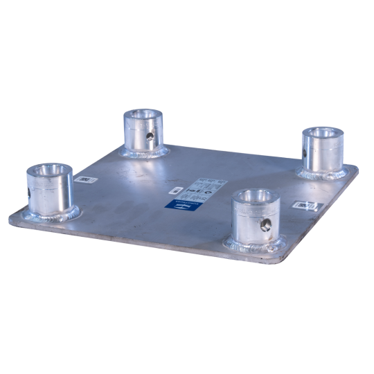 Euro Truss HD34 Small Base Plate (SILVER)