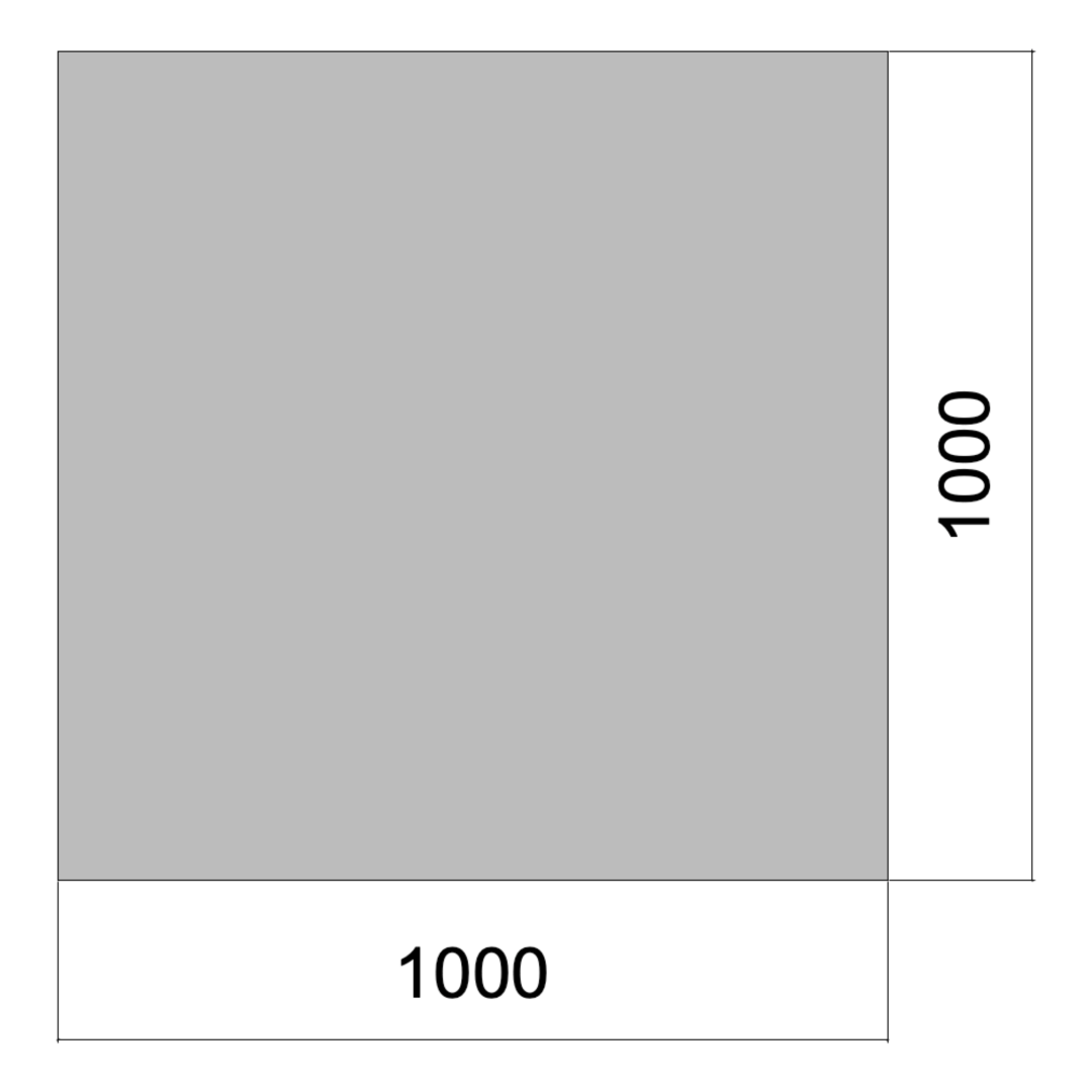 Flat 01m x 01m