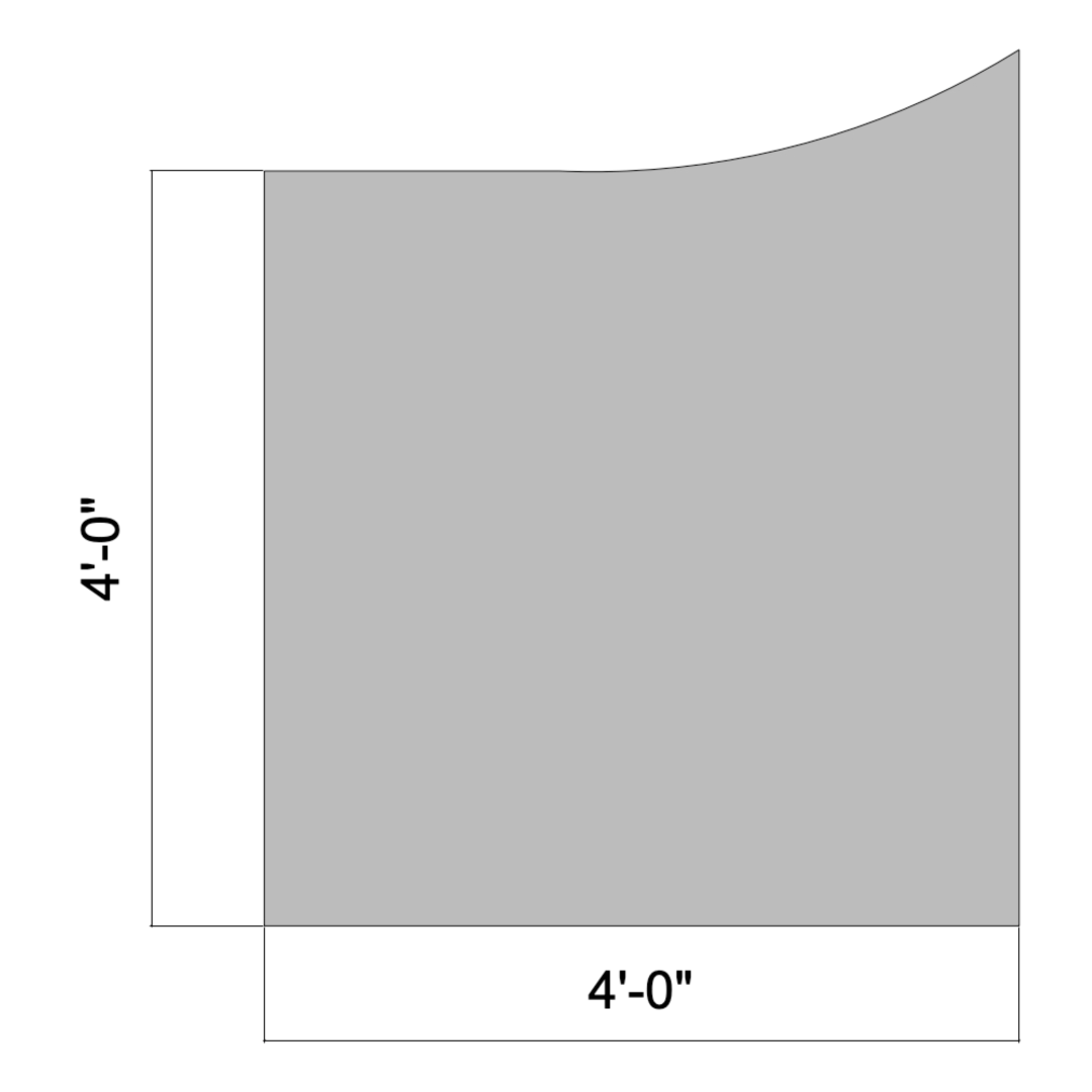 Flat Undercurve 08' (Small) (Right)