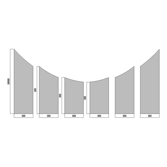 Noble Undercurve Set 10'2.5" x 24' Assembly