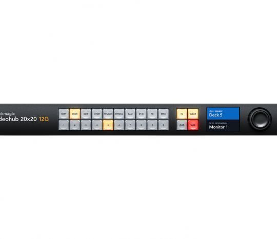Blackmagic Videohub 20x20 12G [SLEEVE]