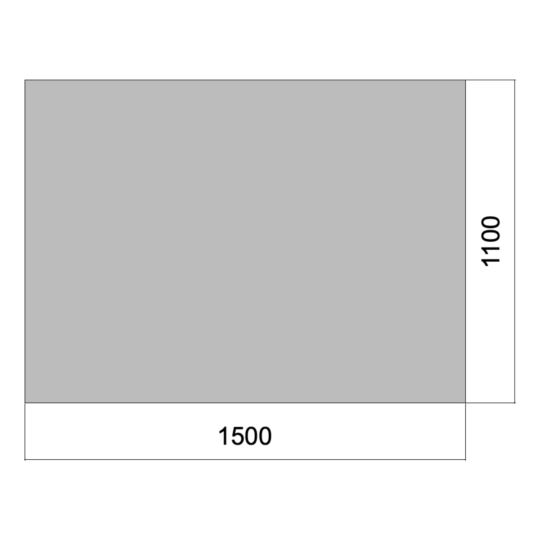 Flat 01.5m x 01.1m