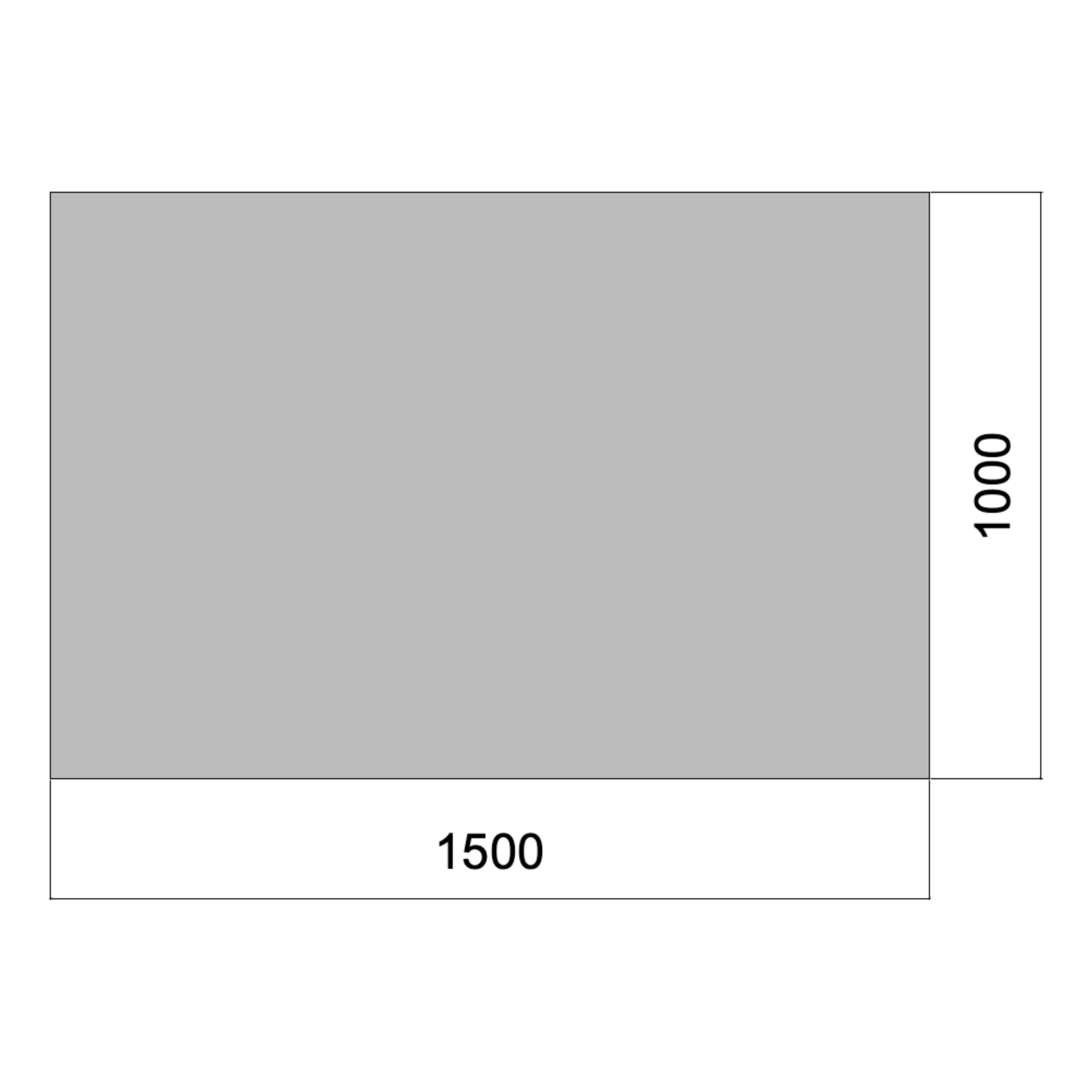 Flat 01.5m x 01m