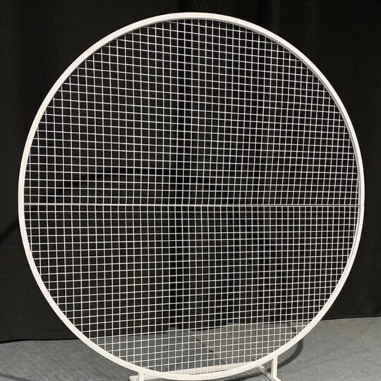 Mesh Hoop Backdrop Assembly (White)