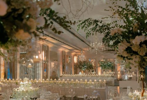 Claridges wedding AV supplier